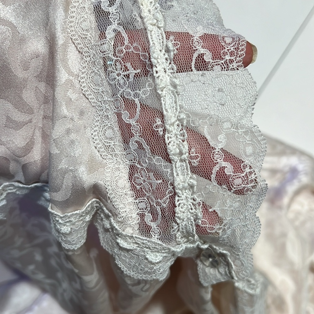 Christian Dior, vintage nightgown, lace detail women’s size medium - Picture 14 of 14